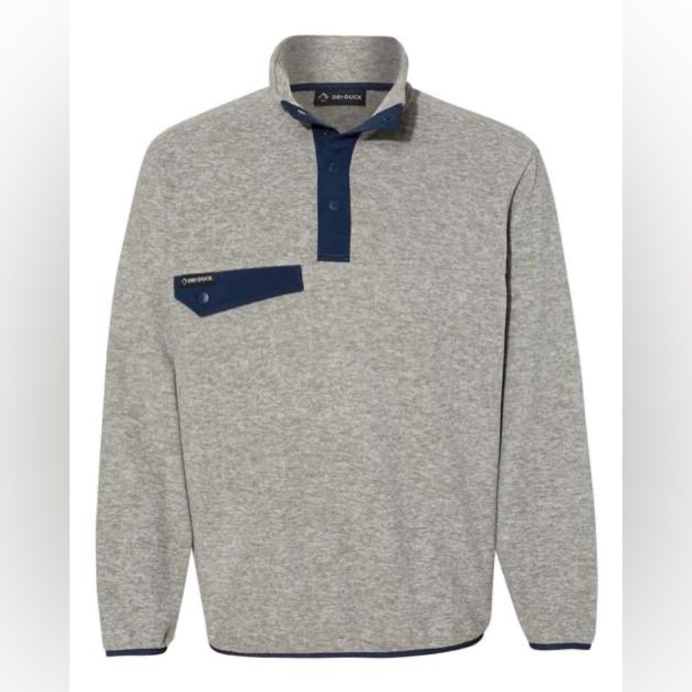 Dri Duck DRI Men’s Long Sleeve 1/4 button Denali Mountain Fleece Pullover 4XL